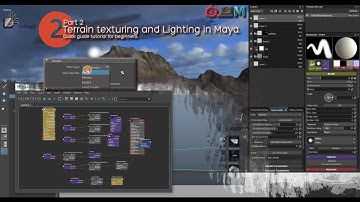 Q8. How to create Terrain in Maya quickly without any script? Part 2 . By D-STORY.