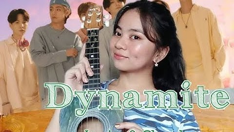DYNAMITE by BTS // Easy Ukulele Chords (PlayAlong by Alhea Faith)