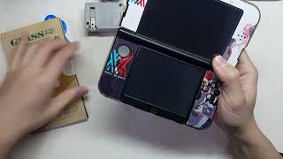 20242117 New3Dsll 鋼化膜充電器小隔開布 檢查包裝