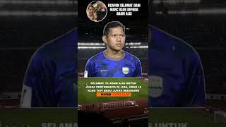 PERSIB BANDUNG:UCAPAN SELAMAT DARI MARC KLOK KEPADA ADAM ALIS#persib #persibbandung #persibjuara