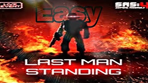 Last Man Standing is an easy event | SAS 4