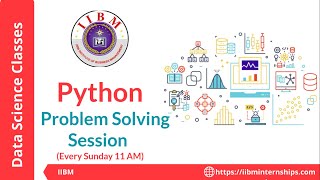 IIBM Institute: Problem Solving Session