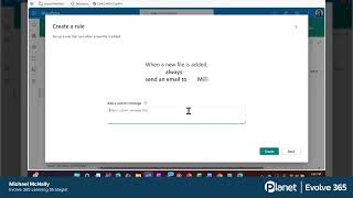 Creating Rules in SharePoint Online Document Libraries - Evolve 365 Tips & Tricks