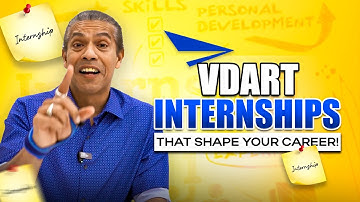 Internships At VDart! 💼 Real Work Experience Starts Here! ✨ | Sidd Ahmed