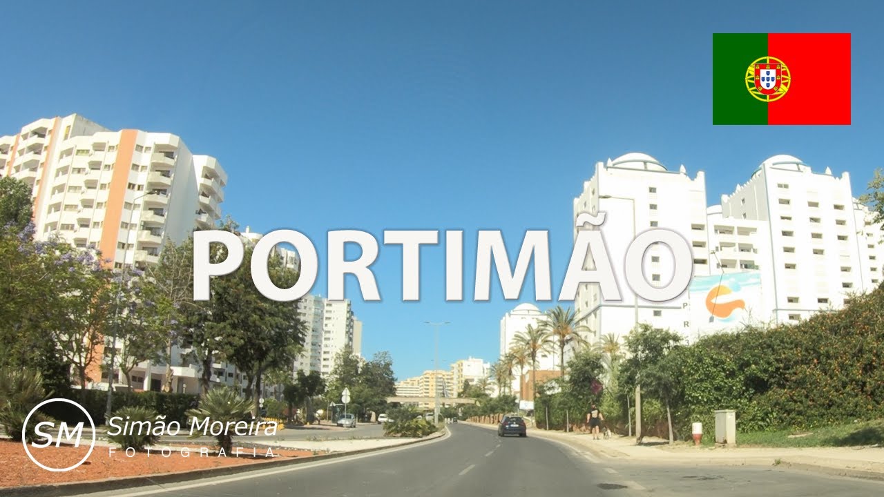 Driving Downtown Portimão (New Town) | Algarve - Portugal
