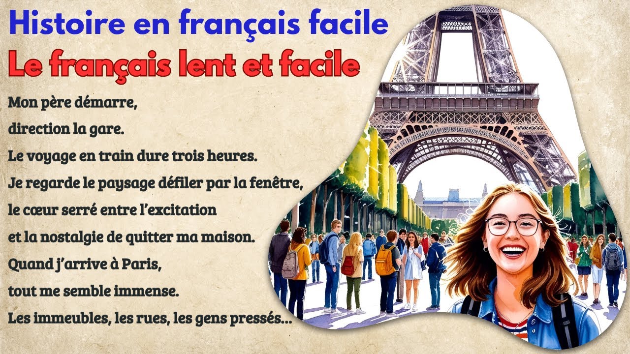 🐢Slow French Story – Histoire Facile pour Apprendre le Français - YouTube