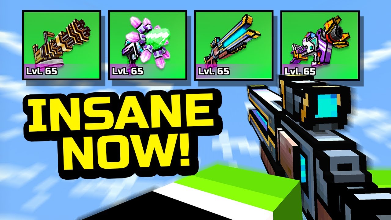 THIS BALANCE CHANGE MADE THIS WEAPON OP! (Pixel Gun 3D)