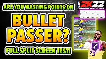 Are you wasting points on BULLET PASSER BADGE? Full badge breakdown on NBA 2K22 Next Gen