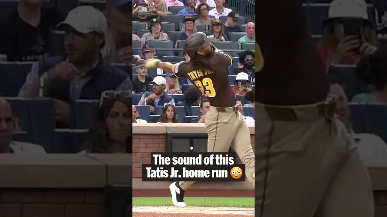 Fernando Tatis Jr. destroyed the first pitch of the game 👀