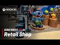 Keenon dinerbot t8 in retail shop