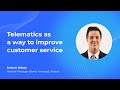 Telematics as a way to improve customer service  wialon at summer iot days 2022