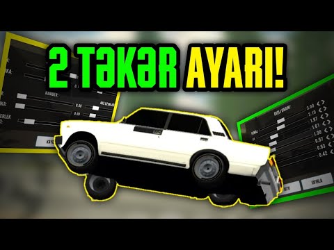 AŞMAYAN CPM 2 TƏKƏR AYARI 🔥 | Car Parking Vaz 2107 İki Təkər Ayarı