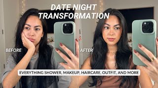grwm for date night // outfit, everything shower, makeup, beauty tips, etc.