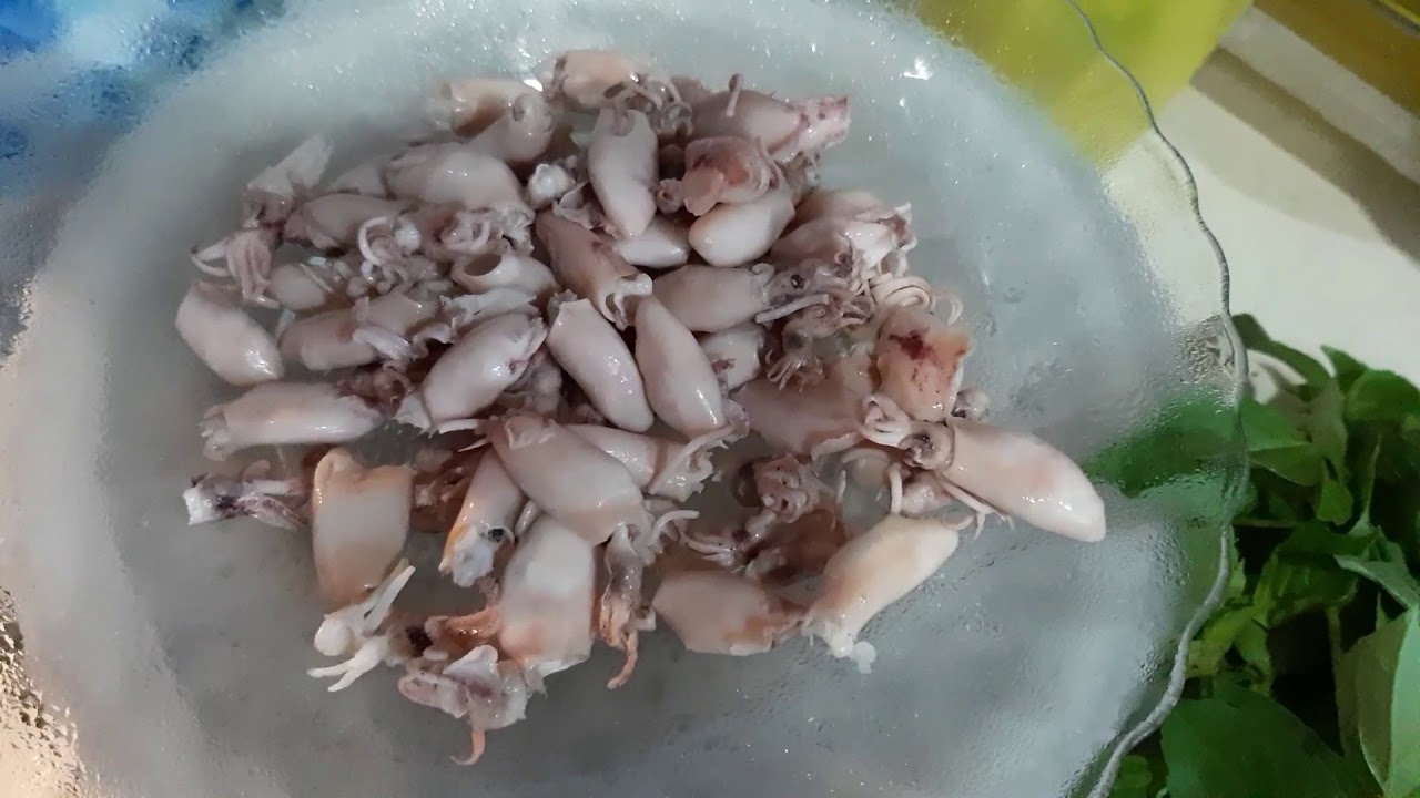 masak baby cumi - YouTube