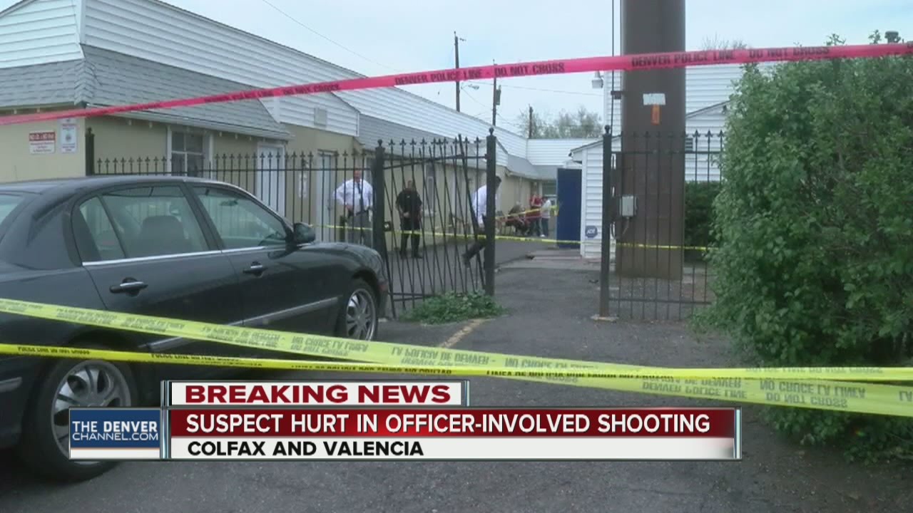 Suspect hurt in officer-involved shooting on East Colfax Avenue - YouTube
