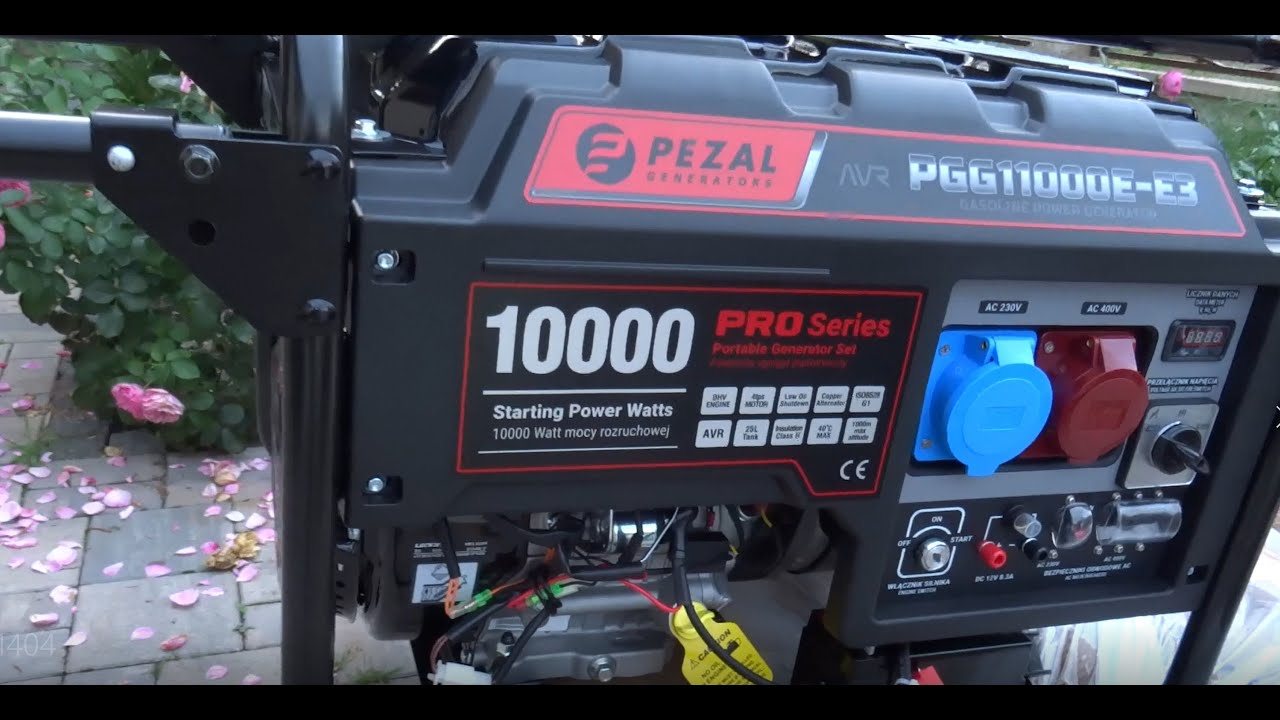 Agregat prądotwórczy PEZAL PGG1000E-E3