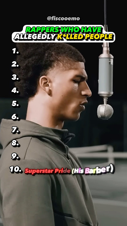 Rappers Who Allegedly K*lled People