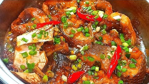Cách làm CÁ LÓC KHO TIÊU ngon sánh kẹo màu đẹp không bị tanh - Bếp Nhà Hoàng