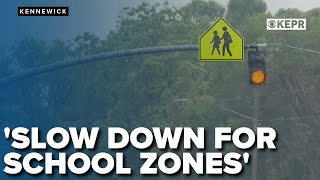 Tri-Cities schools reopen, police enforce school zone speed limits