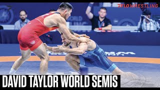 🇺🇸 David Taylor vs. Azamat Dauletbekov 🇰🇿 | World Championships Semis