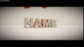 FREE Clean Blender Intro Template #015 @PhoenixMediaDigital