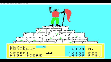 Alpiner Gameplay [TI-99/4a]