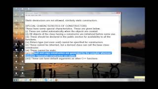 Friend Classes and functions along with Constructor and Destructor limitations in C++