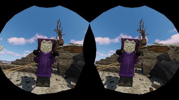 [3D] Vivecraft 1.17 (Minecraft VR) Gameplay with Shaders - Part 5