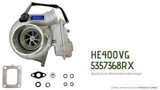 3796349 Turbocharger HE400VG 5357368 For Cummins ISX, ISX15, QSX Engine