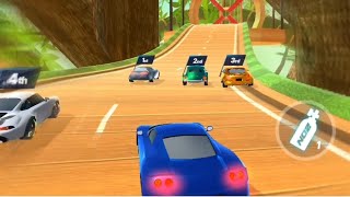 Max speed on a crazy track. No brakes allowed! ⚡#racing #mobilegames #stunt #nitro #speed #gaming  screenshot 4