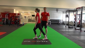 Slide Board Leg Slide - Hamstring Series