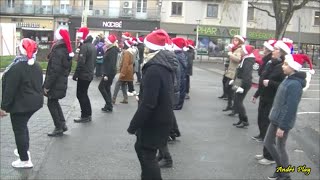 3 / Téléthon 2023  sur la place du Breuil à Firminy Country Troup'42