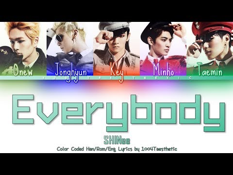 Shinee Color Coded HanRomEng Lyrics Ripjonghyun
