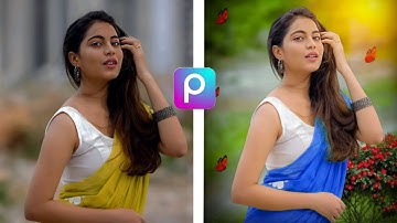 PicsArt colour full photo editing l background change editing picsart #picsart #picsartedit   