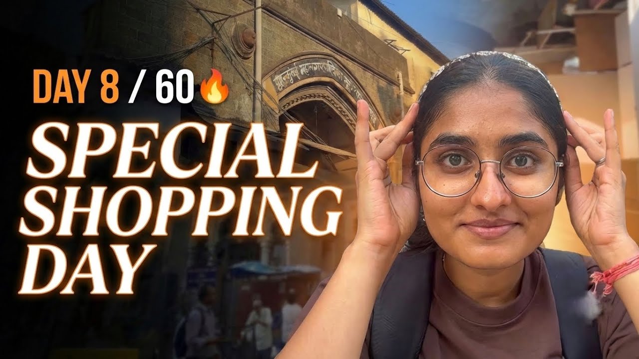 Day 8 of 60 Days Challenge ❤️ | Special Dress Shopping | Big Day Coming Soon…