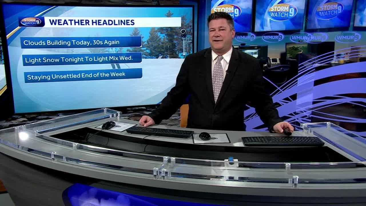 Video: Highs in 30s, some snow Tuesday evening - YouTube