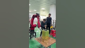 robot #WeldingRobot #robot #robotfactory#Programming-free spraying robot#Six-axis robot