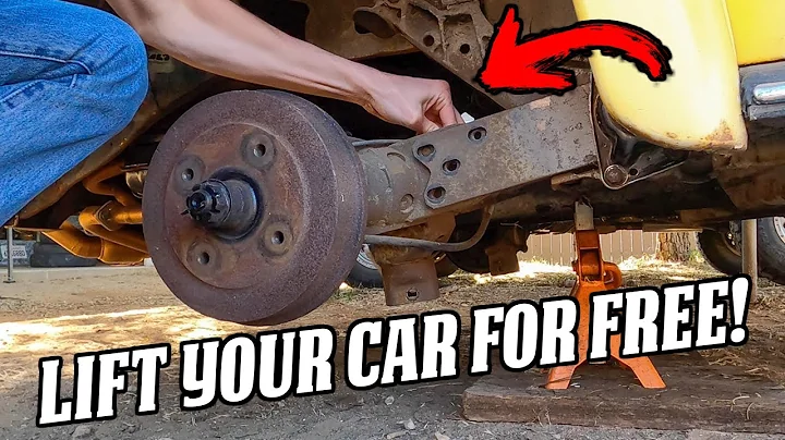 How to LIFT the Rear of a VW BUG! Bug Build Ep. 1