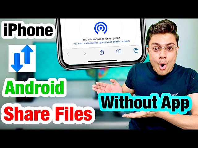 Transfer Photos,Videos,Files Between iPhone and Android Hindi | share files from android to iPhone class=