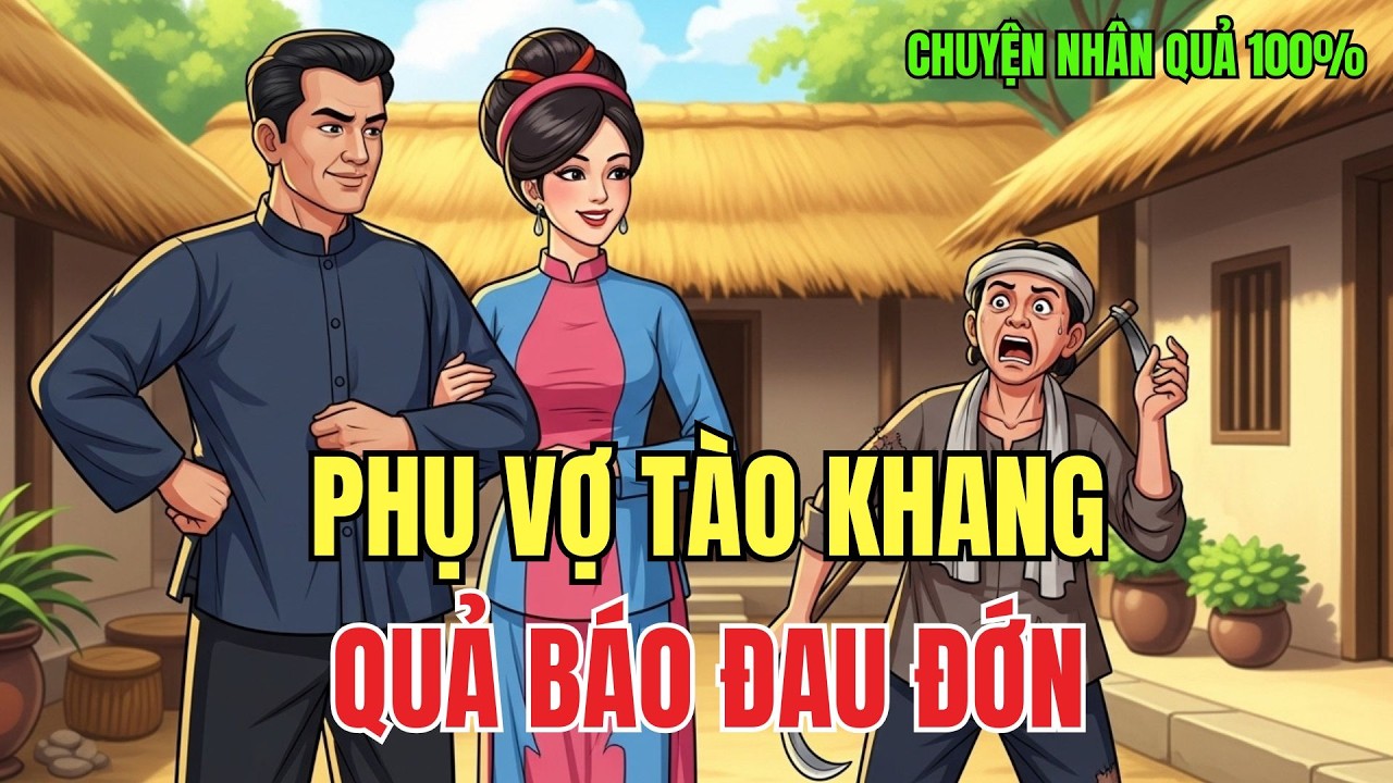 Nhân Quả Báo Ứng: Phụ Bạc Vợ Tào Khang Vì Nhân Tình Nhận Kết Cục Bi Thảm