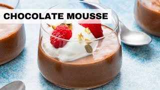 Chocolate Mousse Recipe (Dark Chocolate And Olive Oil Mousse)