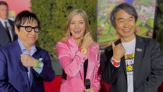 Shigeru Miyamoto and Shinya Takahashi Interview - Super Nintendo World Grand Opening!