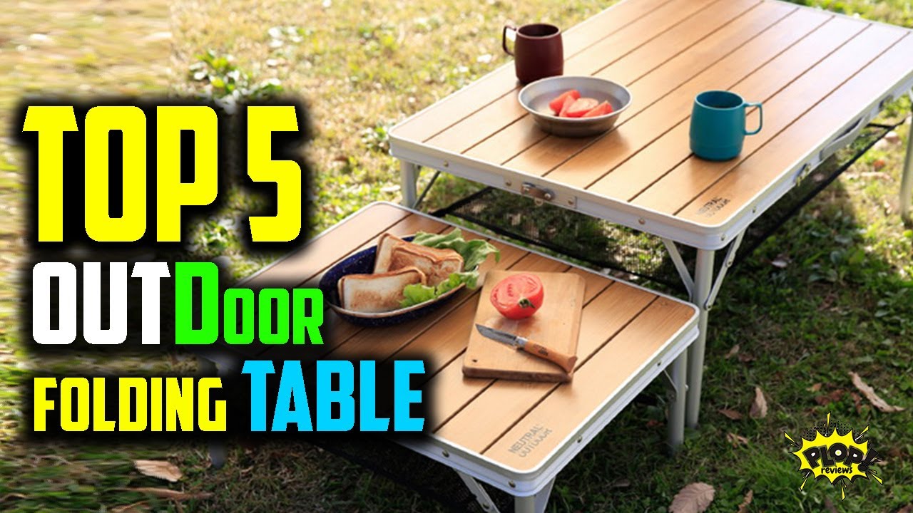 ✅ Top 5: Best Outdoor Folding Table in the Market | Top Brand Reviews of 2021