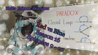Red vs Blue Season 16 Episodes 9 - 10   HELLS MIRROR REACTIONS