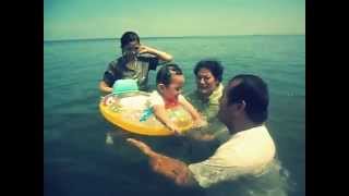 BABY BJ BACLEON in the beach With Family...