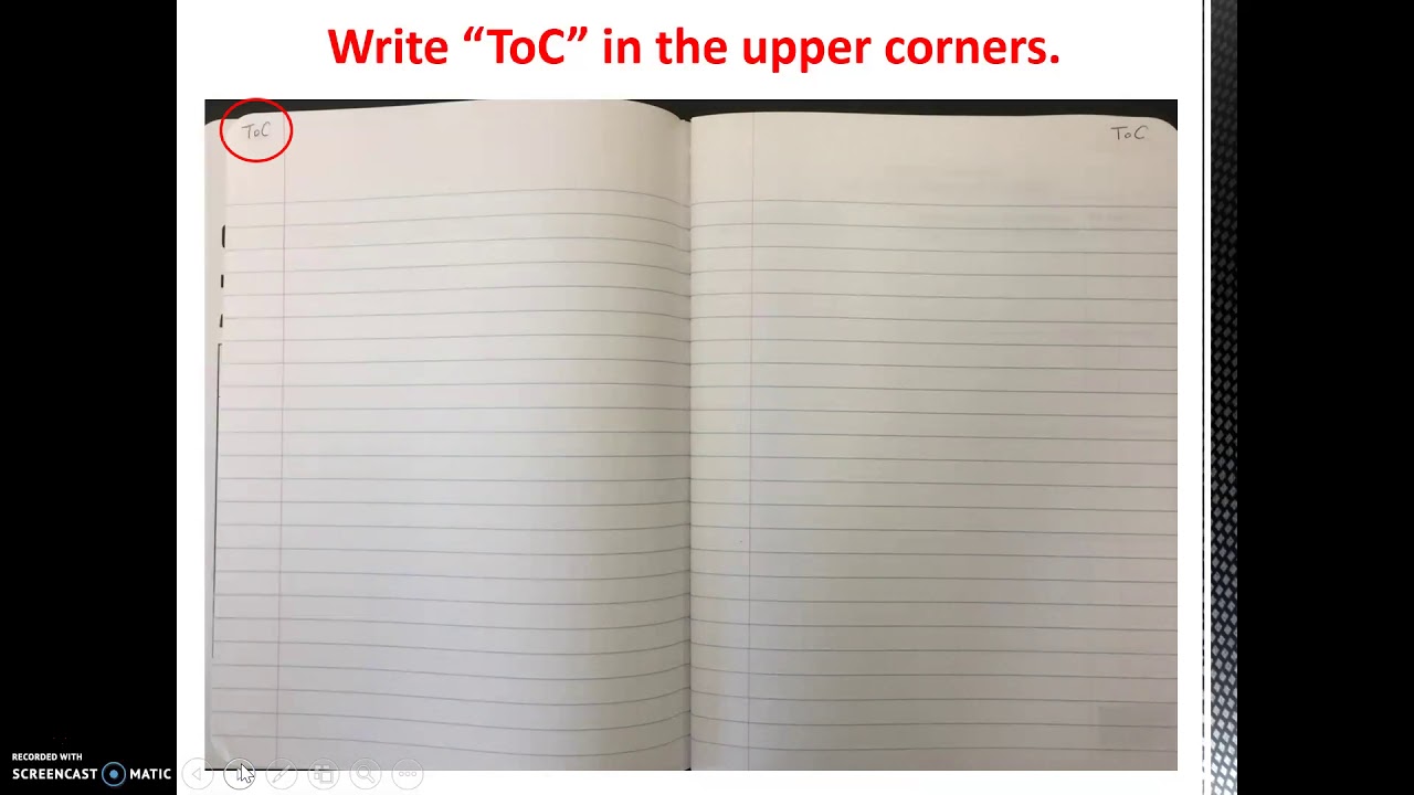 Screencast: How to Set Up Sci Journal