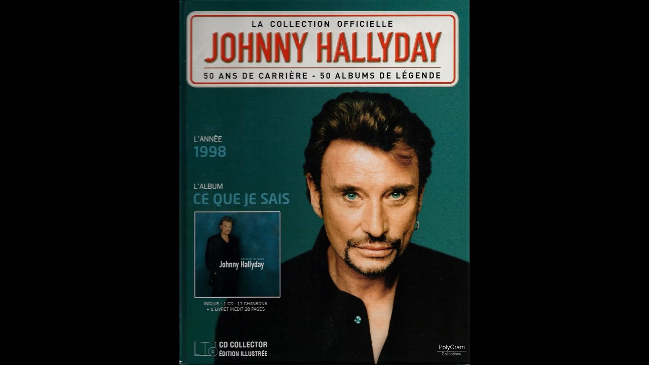Johnny Hallyday - L'Eldorado - 1998. ( B.B. le 19/01/2020 ...