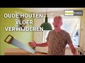 Houten vloer verwijderen