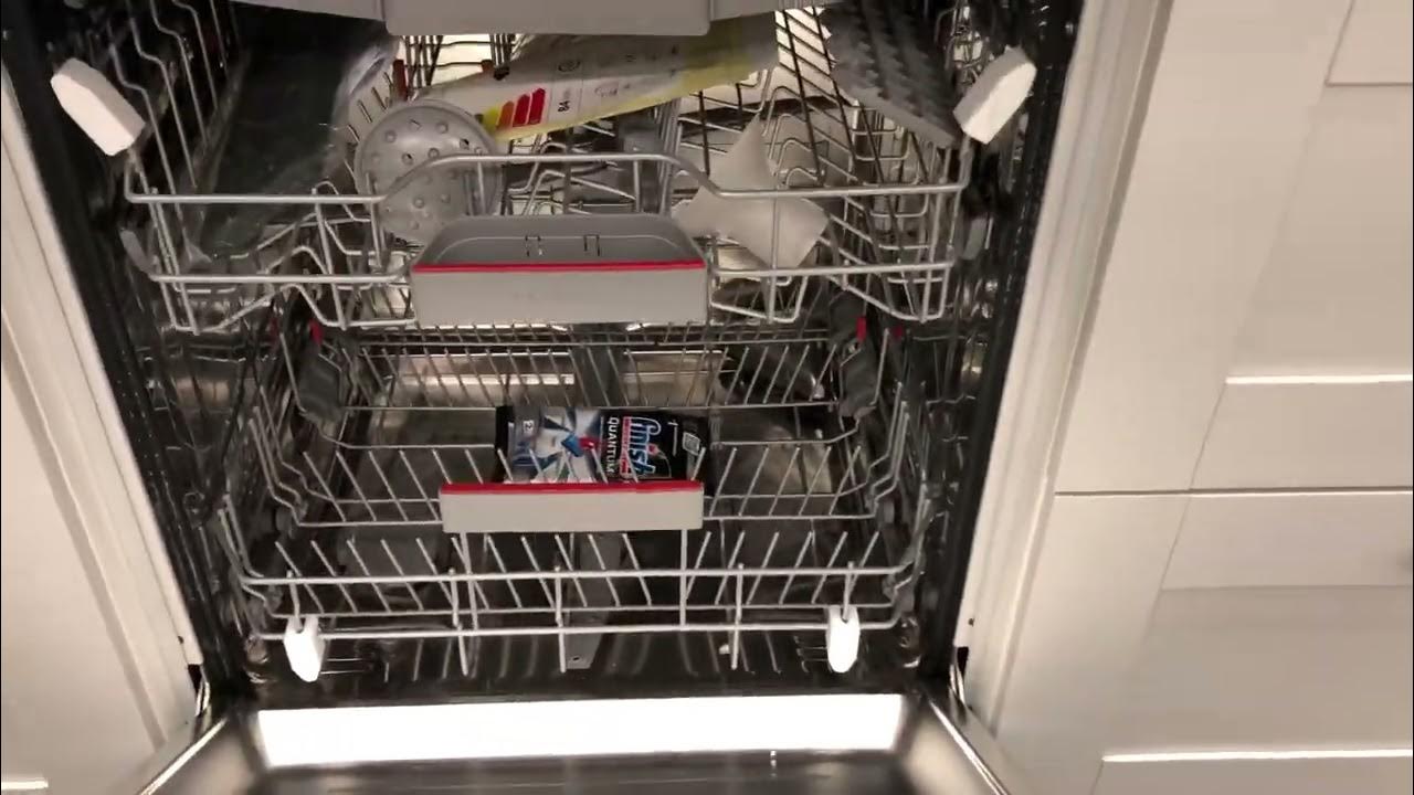 Bosch SMV68ND00G dishwasher short overview YouTube