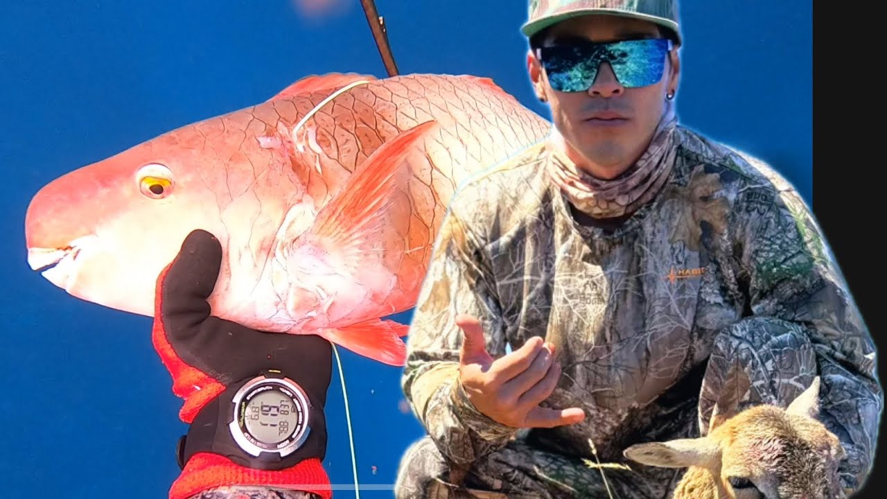 Spearfishing and Hunting Hawaii Island Catch n Cook